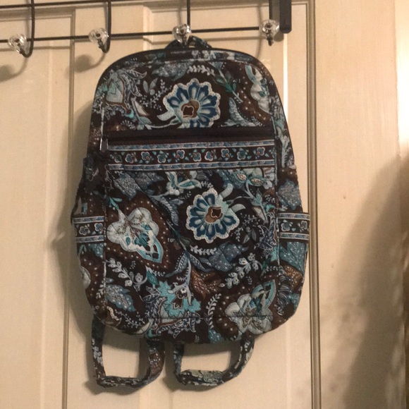 Vera Bradley Java blue backpack